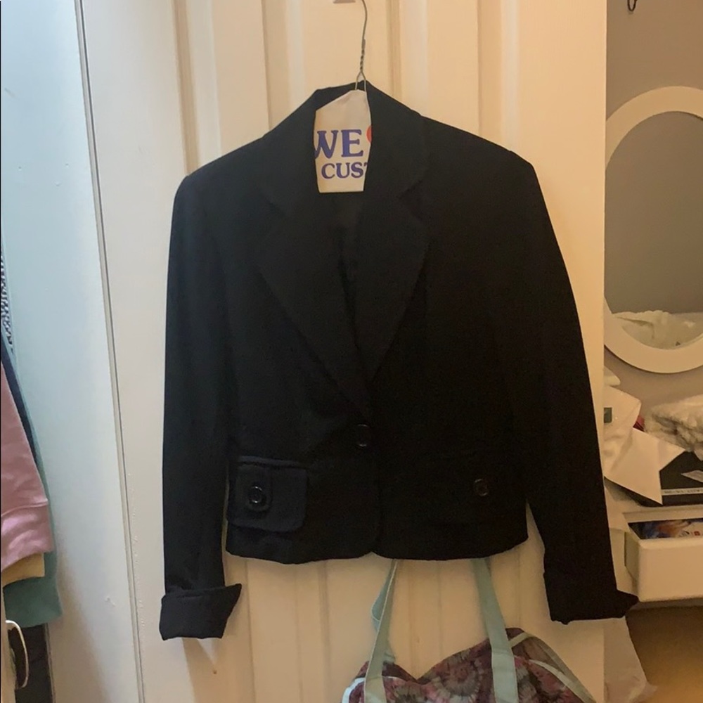 black blazer